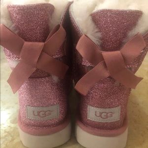 UGG sparkle pink Women Sz 7
